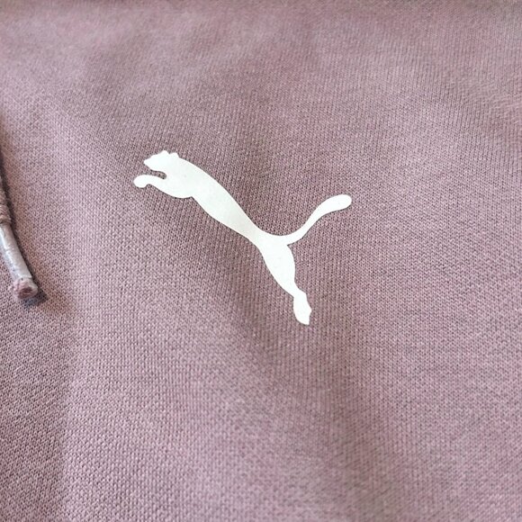 Puma Dusty Pink Hoodie with Logo Accents - Picture 3 of 3